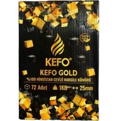 KEFO Gold 25MM  Naturaalne kookose süsi 